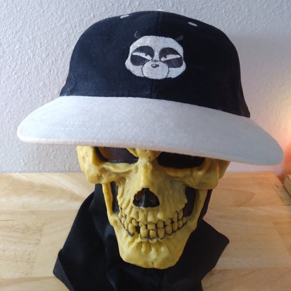 RARE Vintage 90s Ranma 1/2 Mr. Panda Strap Back Hat